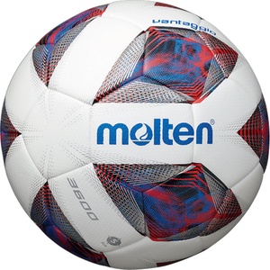 Futbolo kamuolys MOLTEN F5A3600-R, PU oda - 5 dydis